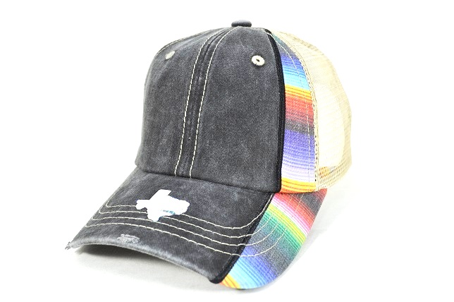 034-PIGMENT BLK SIDE SERAPE/BEIGE MESH